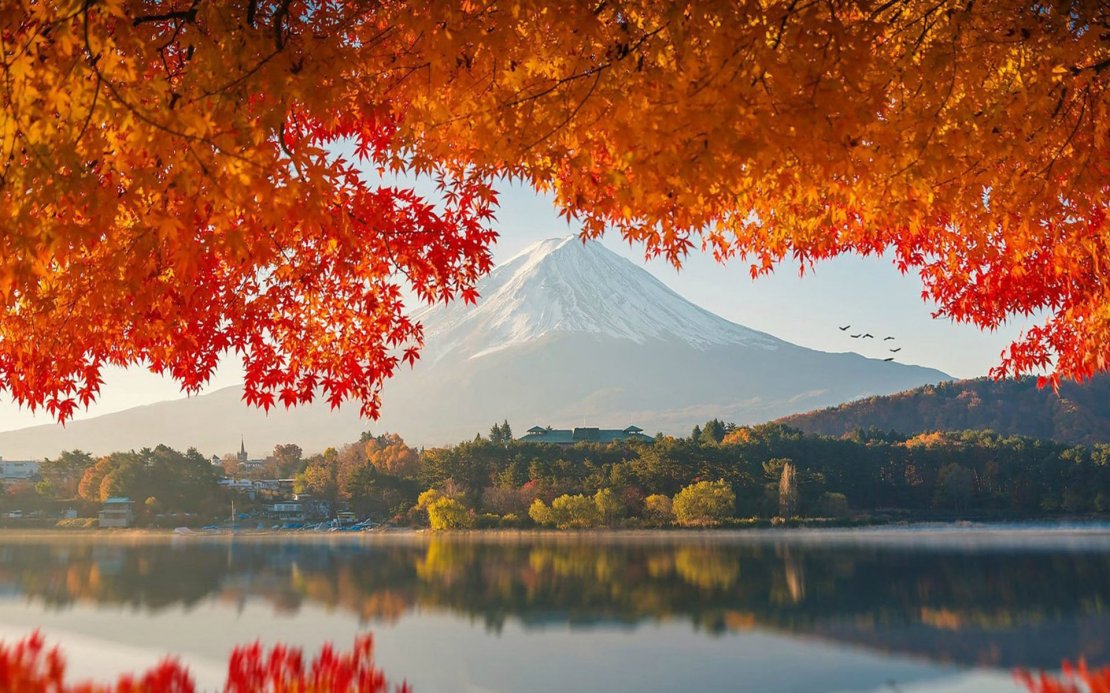 日本秋天风景高清电脑桌面壁纸
