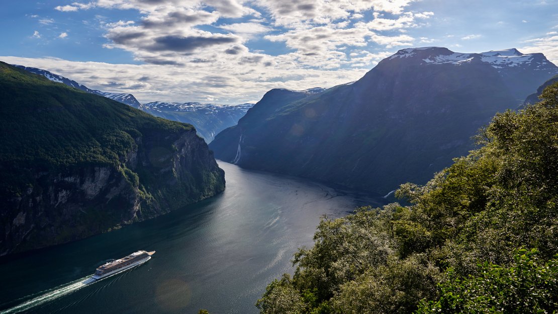 挪威壮丽自然山水风景桌面壁纸