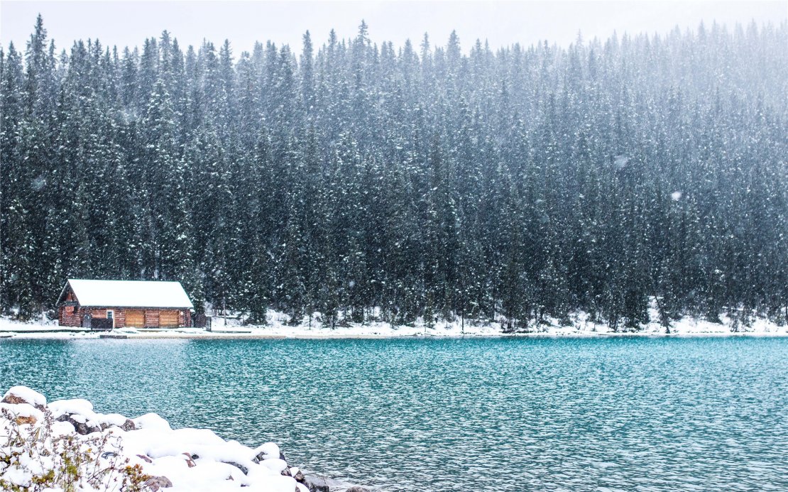 冬季加拿大美景高清桌面壁纸